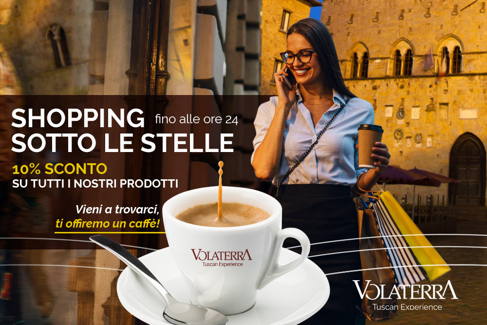 Shopping sotto le stelle